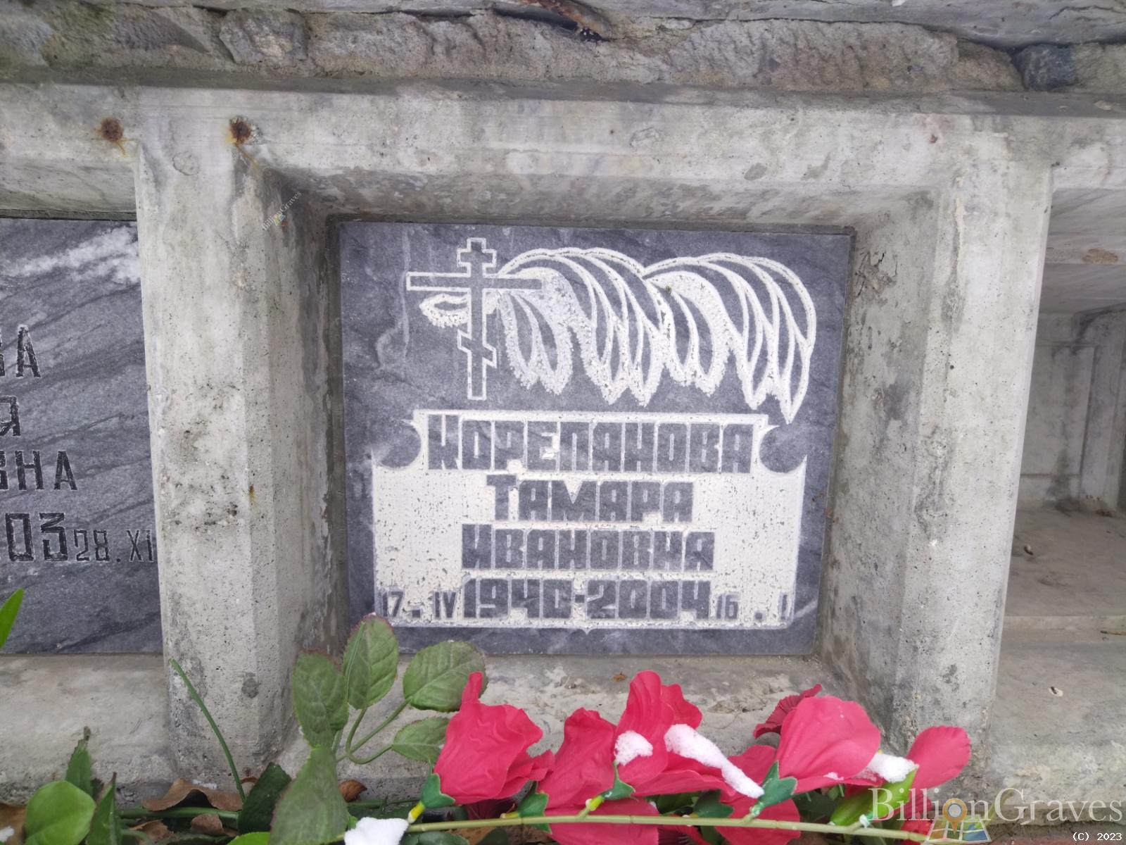 Корепанова Тамара Ивановна