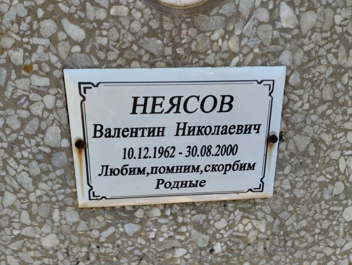 Неясов Валентин Николаевич