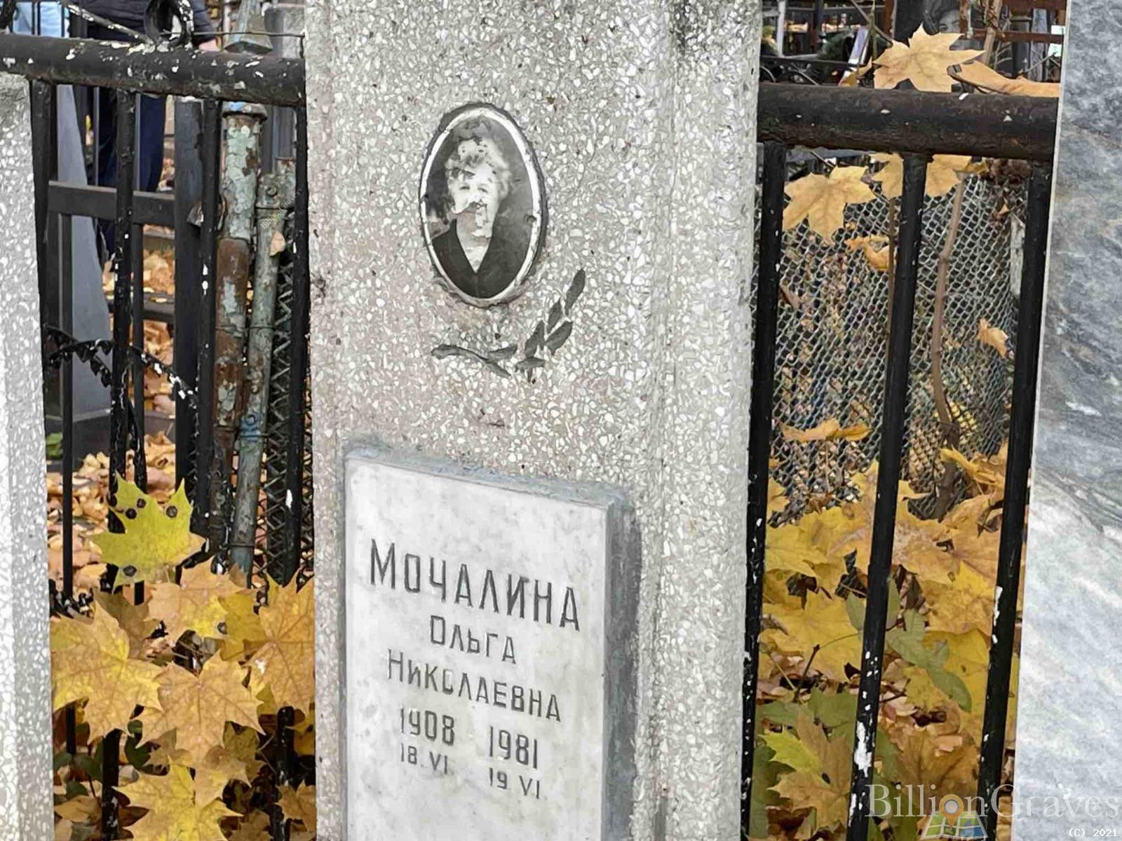 Мочалина Ольга Николаевна