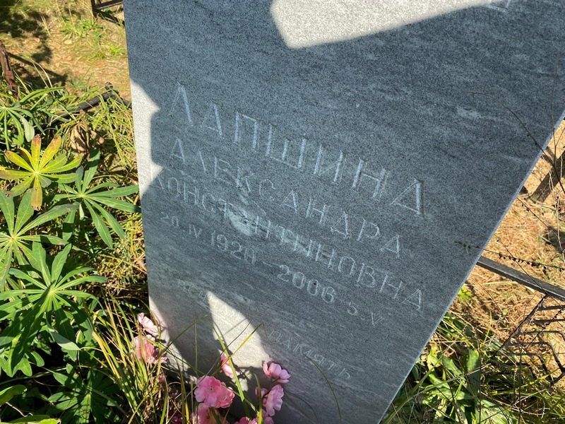 Лапшина Александра Константиновна