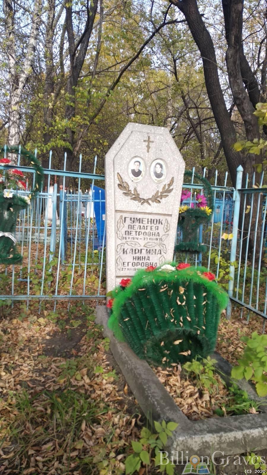 Каргина Нина Егоровна
