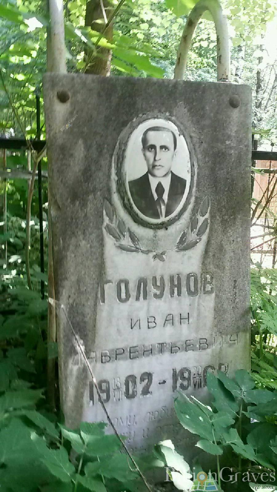 Голунов Иван Лаврентьевич