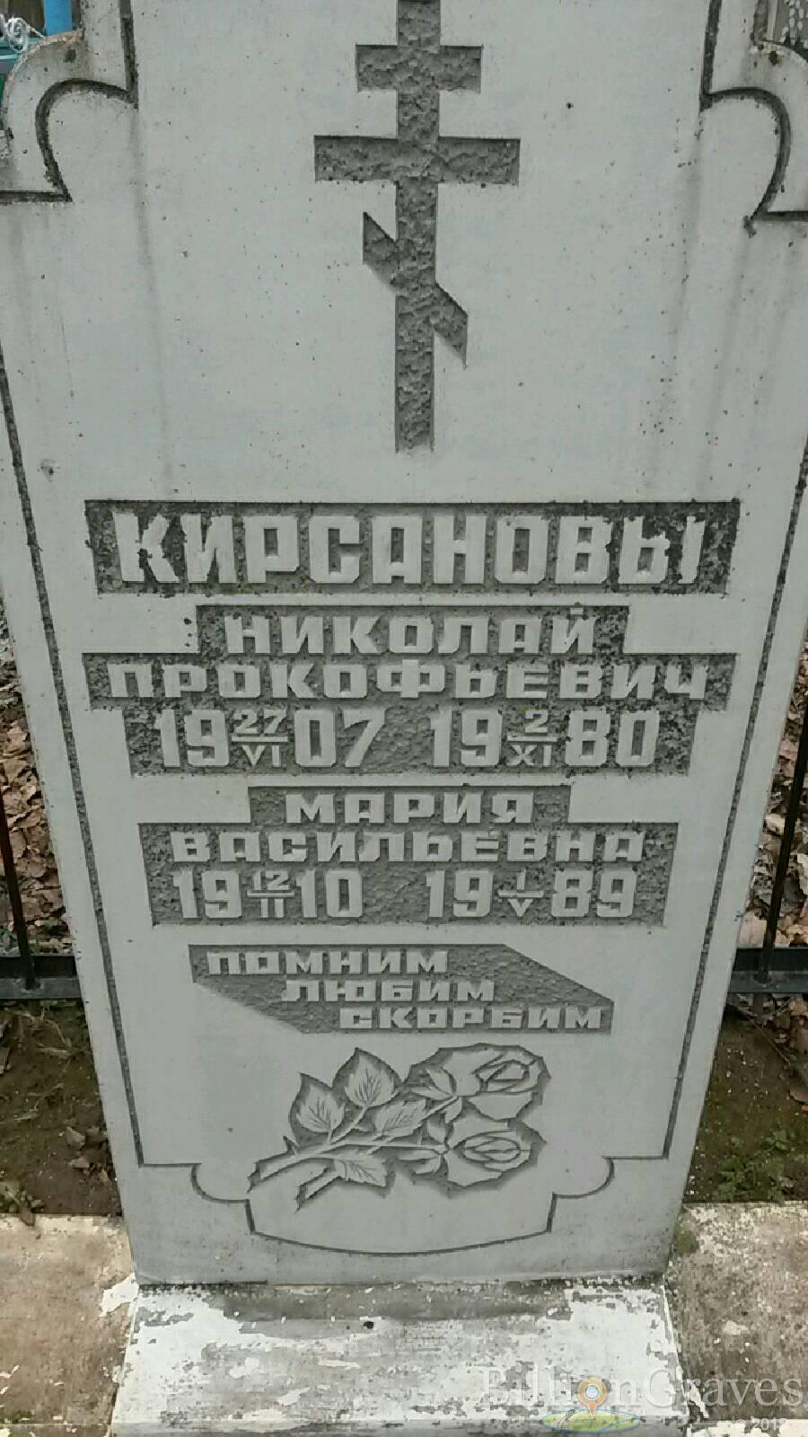 Кирсанов Николай Прокофьевич