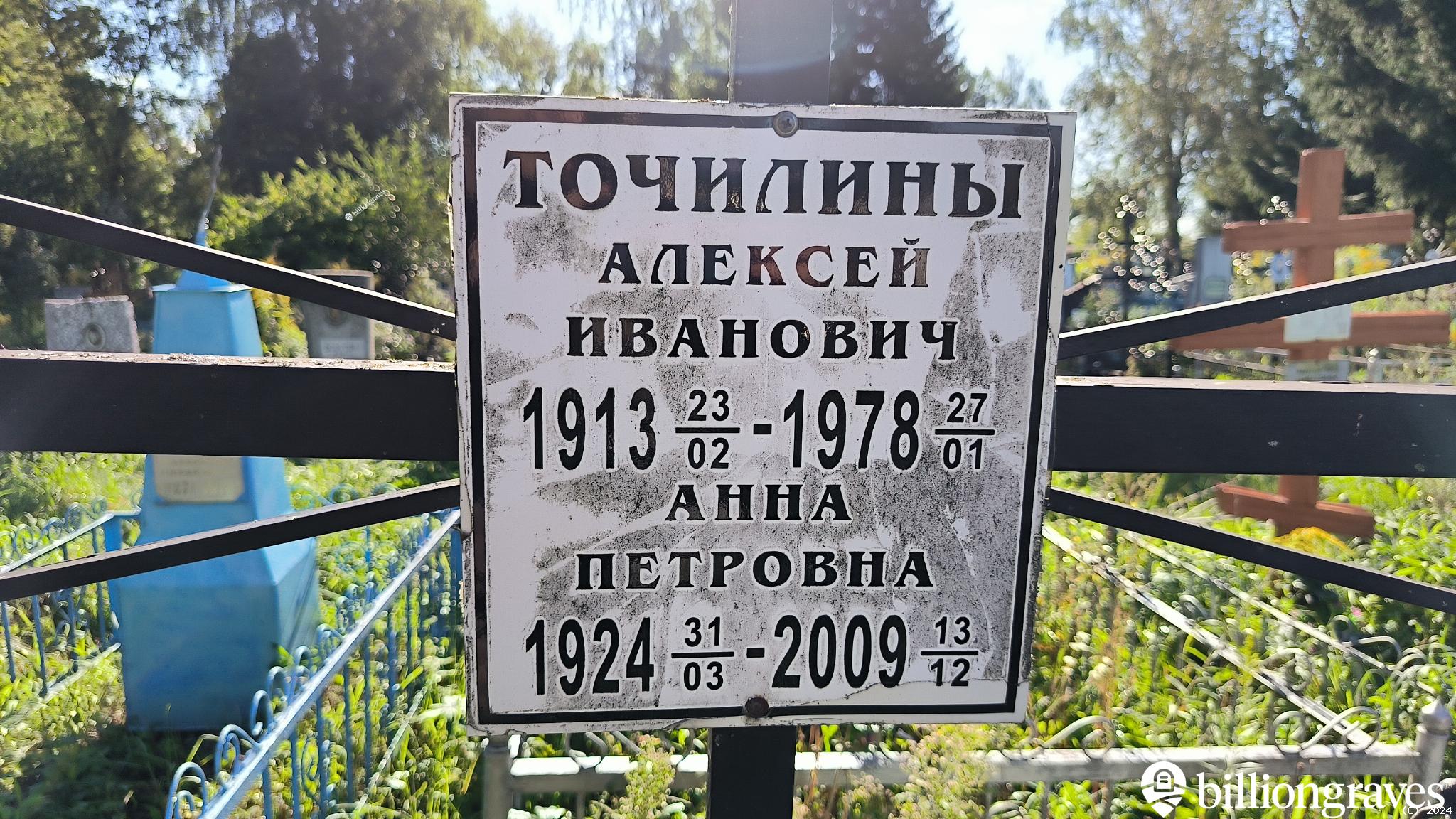 Точилина Анна Петровна