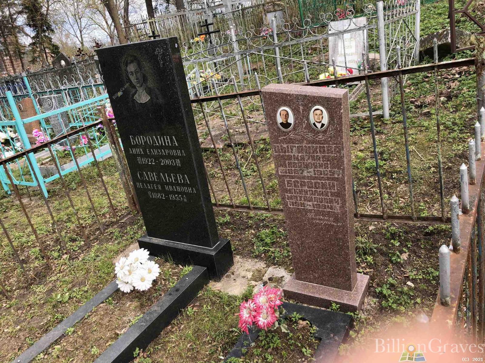 Бородина Анна Елизаровна