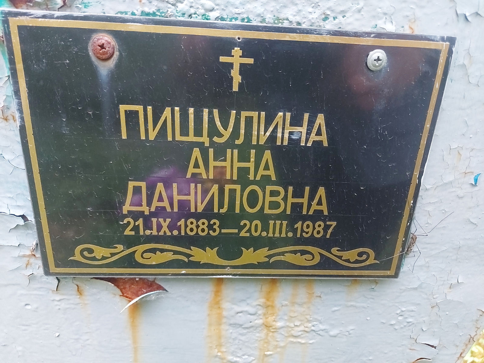 Пищулина Анна Даниловна