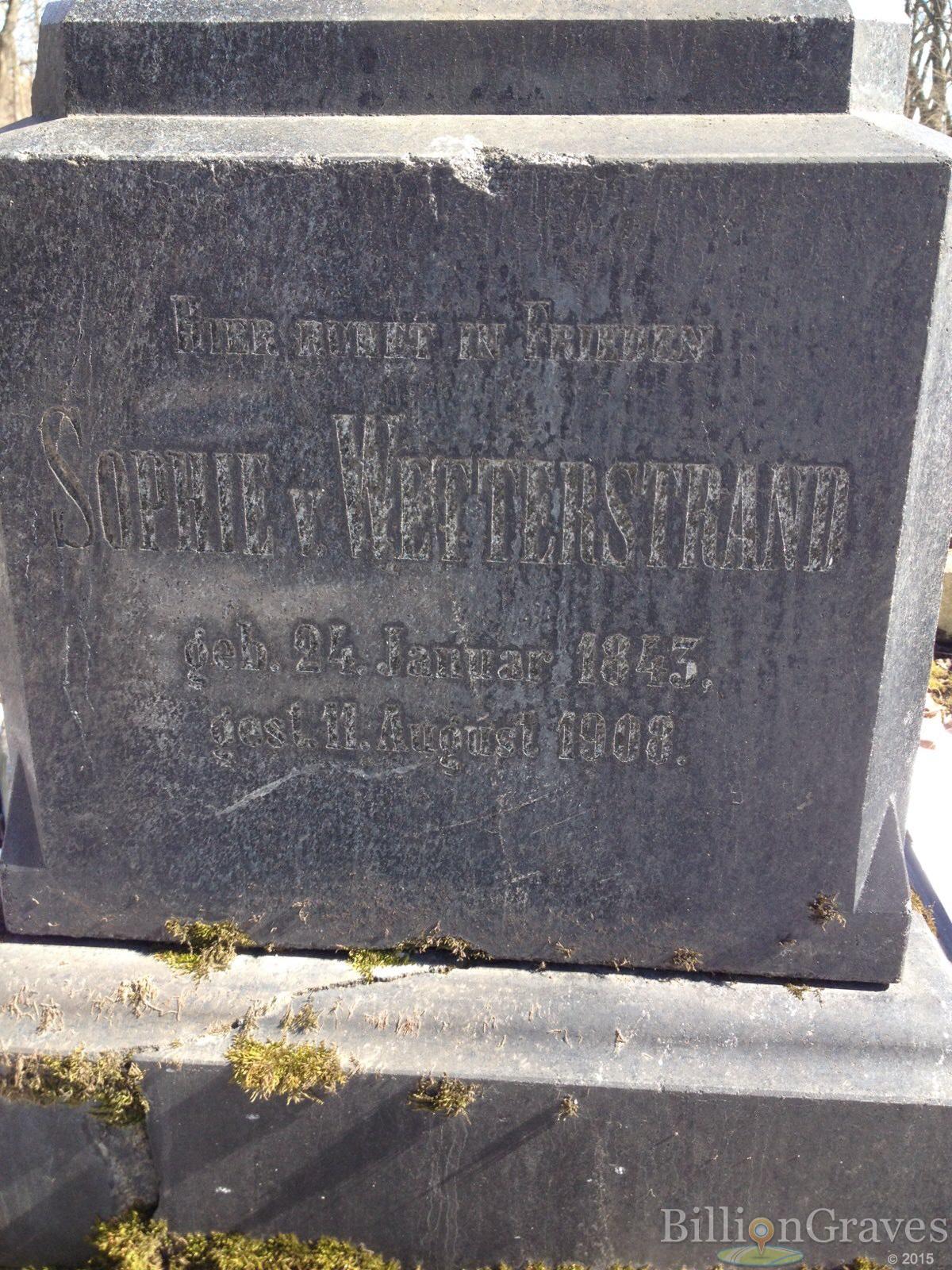 von Wetterstrand Reinhold