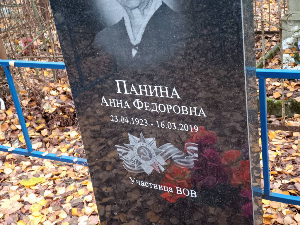 Панина Анна Федоровна