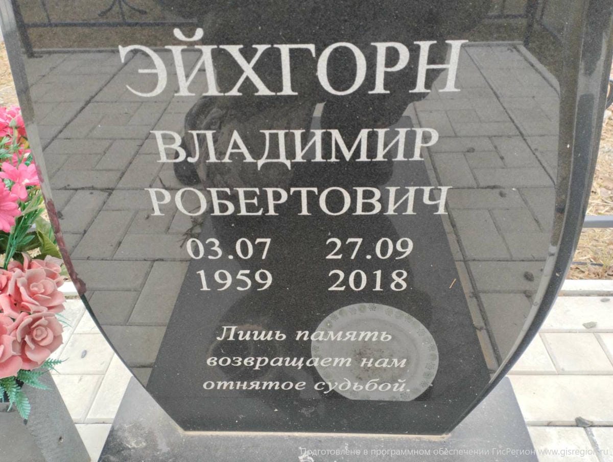 Эйхгорн Владимир Робертович