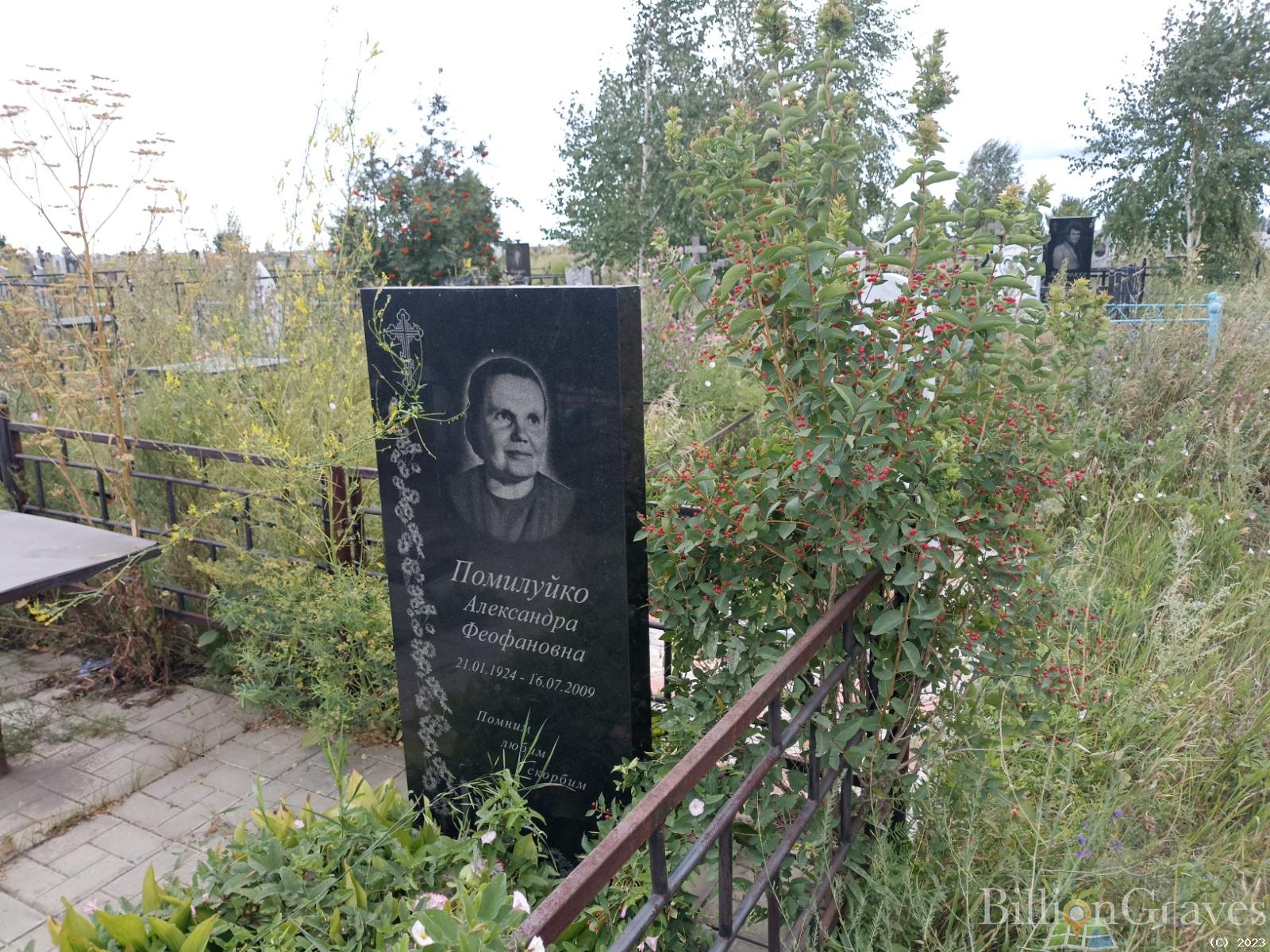 Помилуйко Александра Феофановна