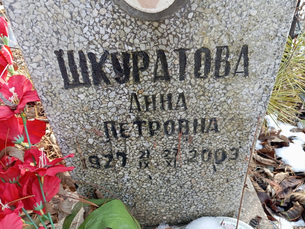 Шкуратова Анна Петровна