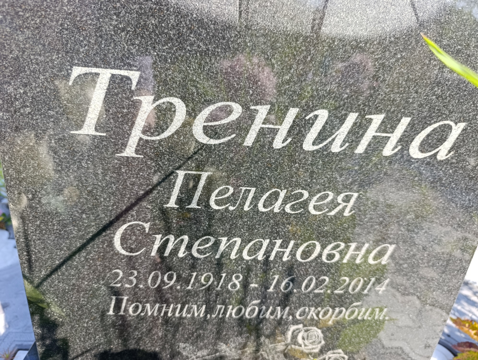 Тренина Пелагея Степановна