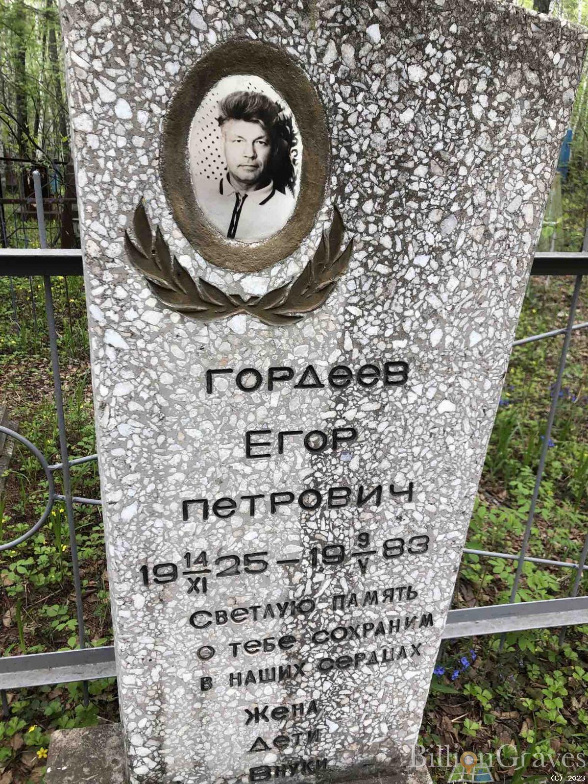 Гордеев Егор Петрович
