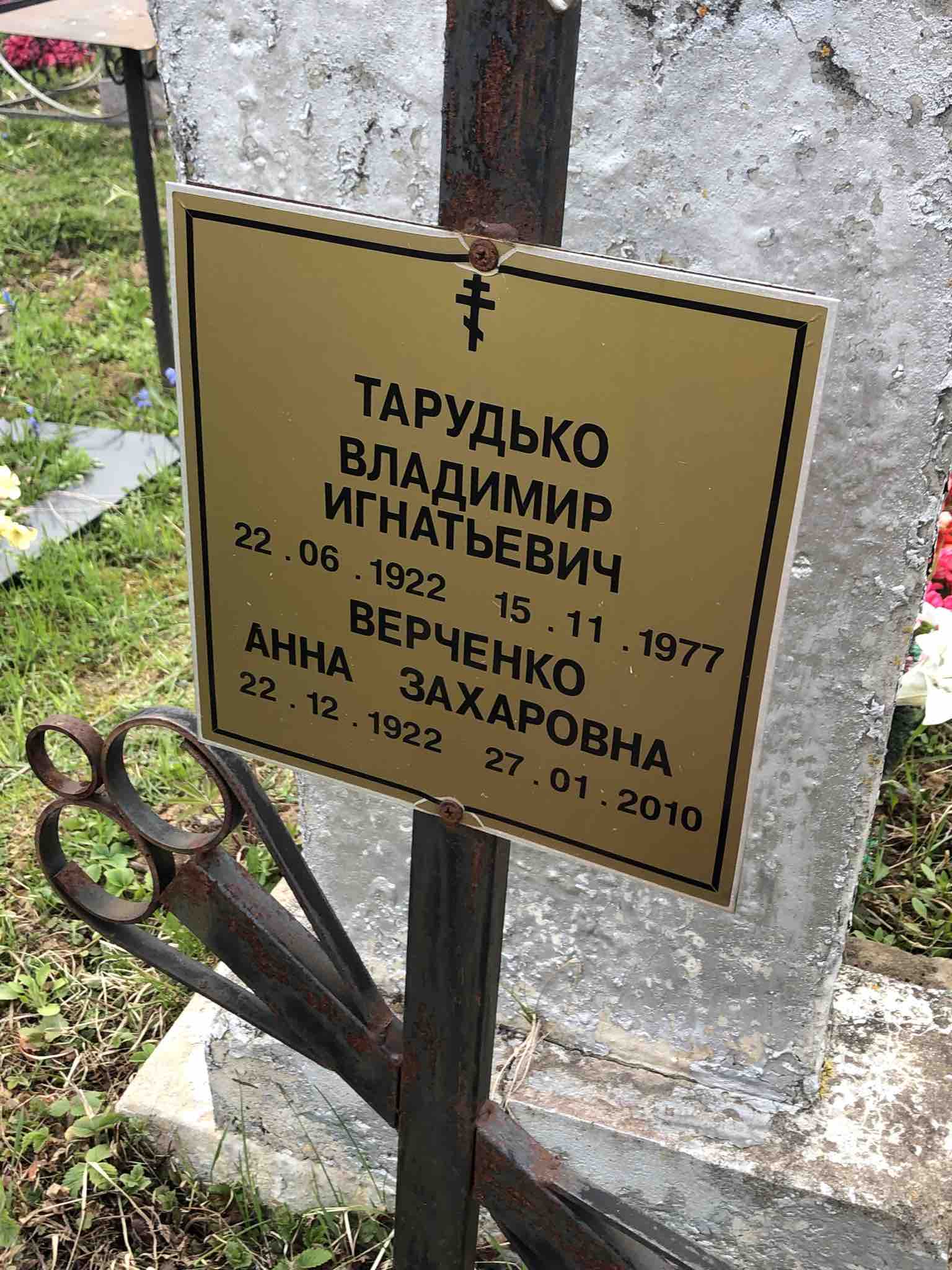 Верченко Анна Захаровна