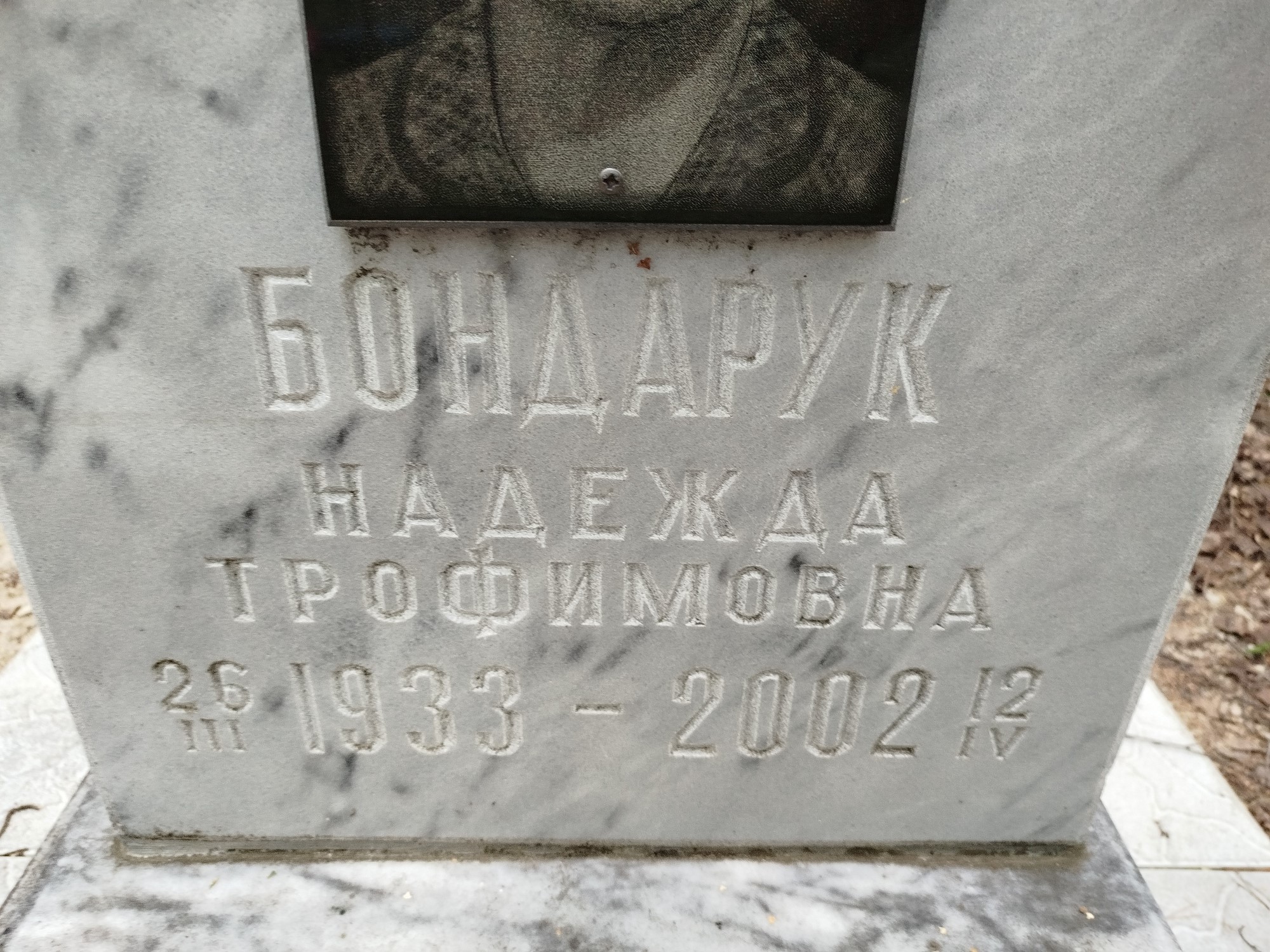 Бондарук Надежда Трофимовна