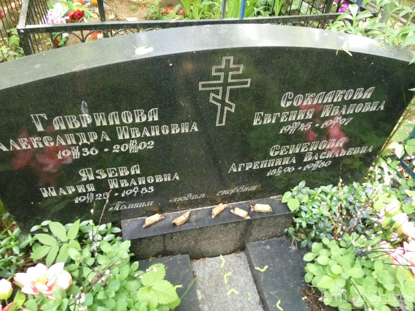 ГАВРИЛОВА АЛЕКСАНДРА ИВАНОВНА