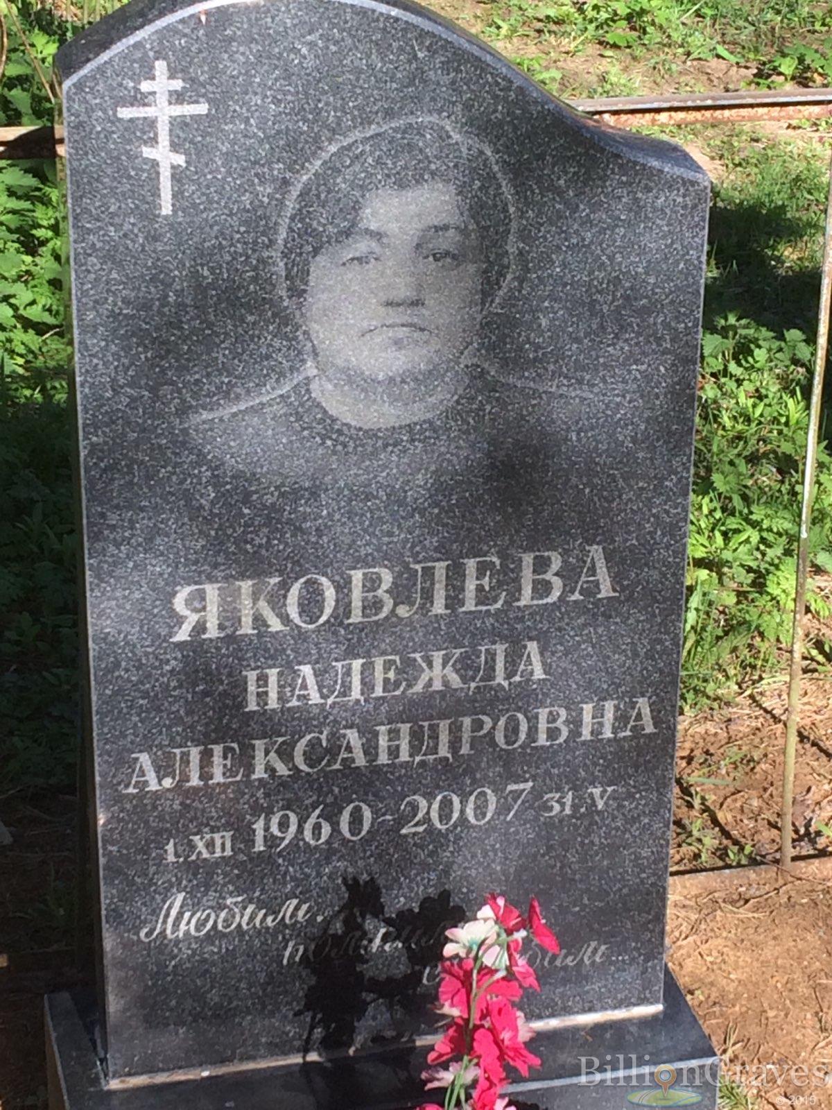 Яковлева Надежда Александровна