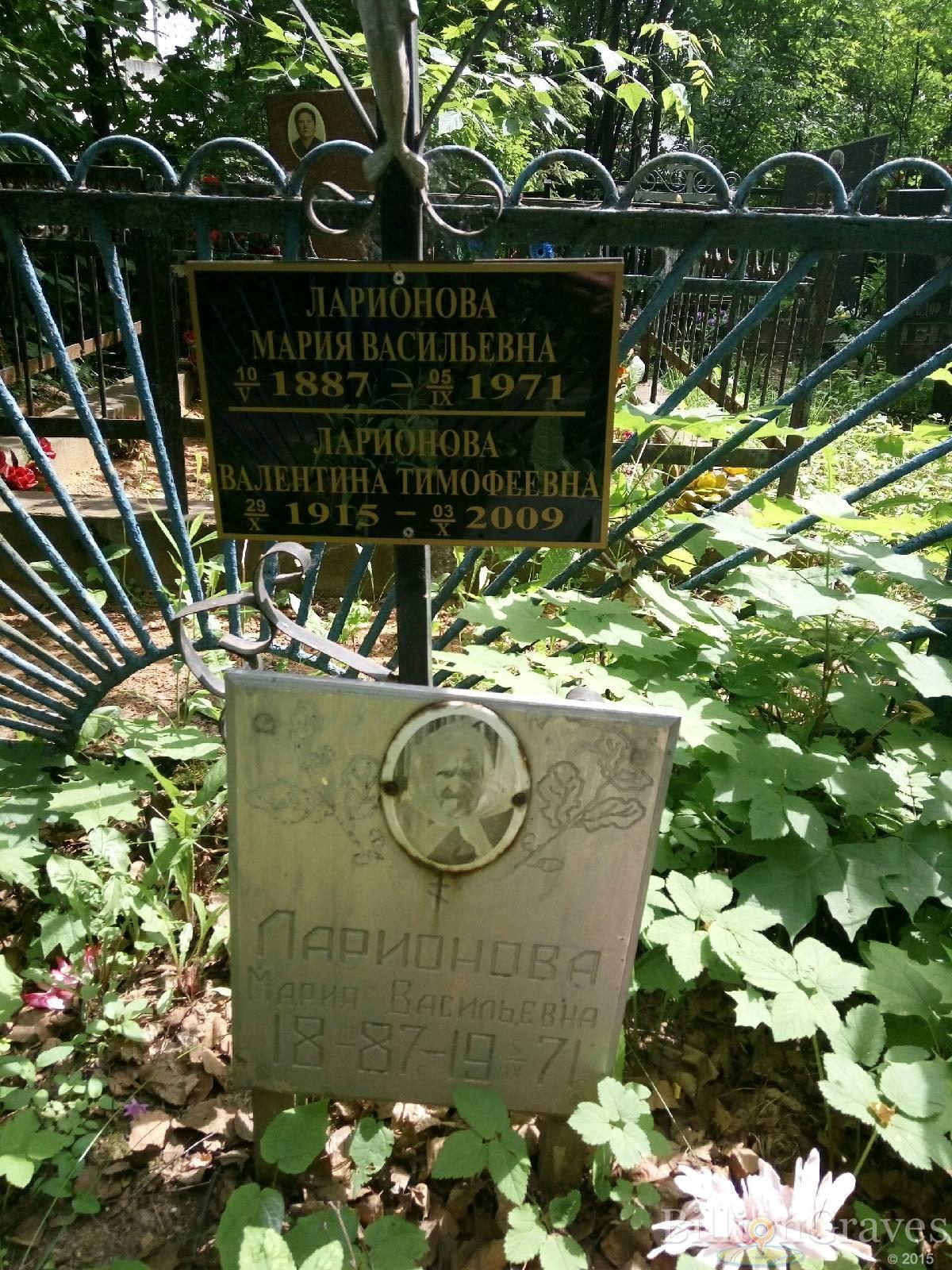 Ларионова Мария Васильевна