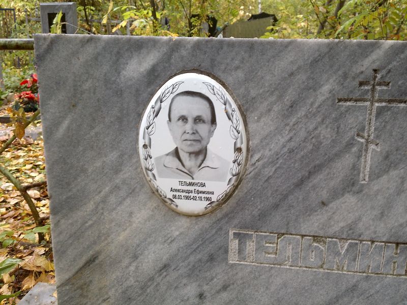 Тельминова Александра Ефимовна