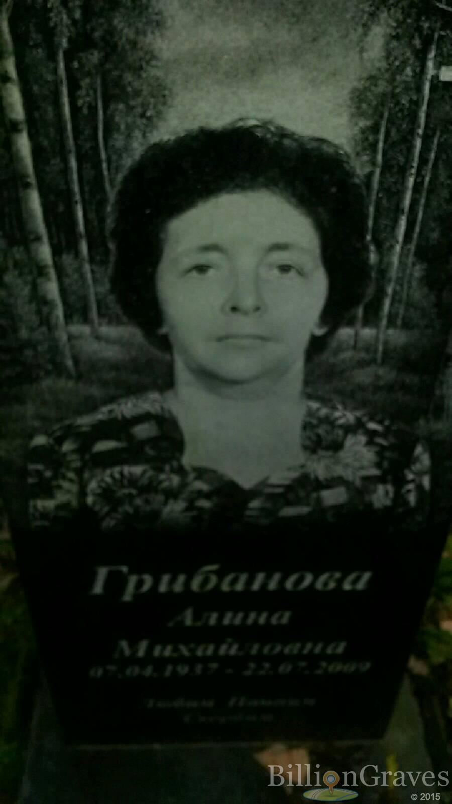 Грибанова Алина Михайловна