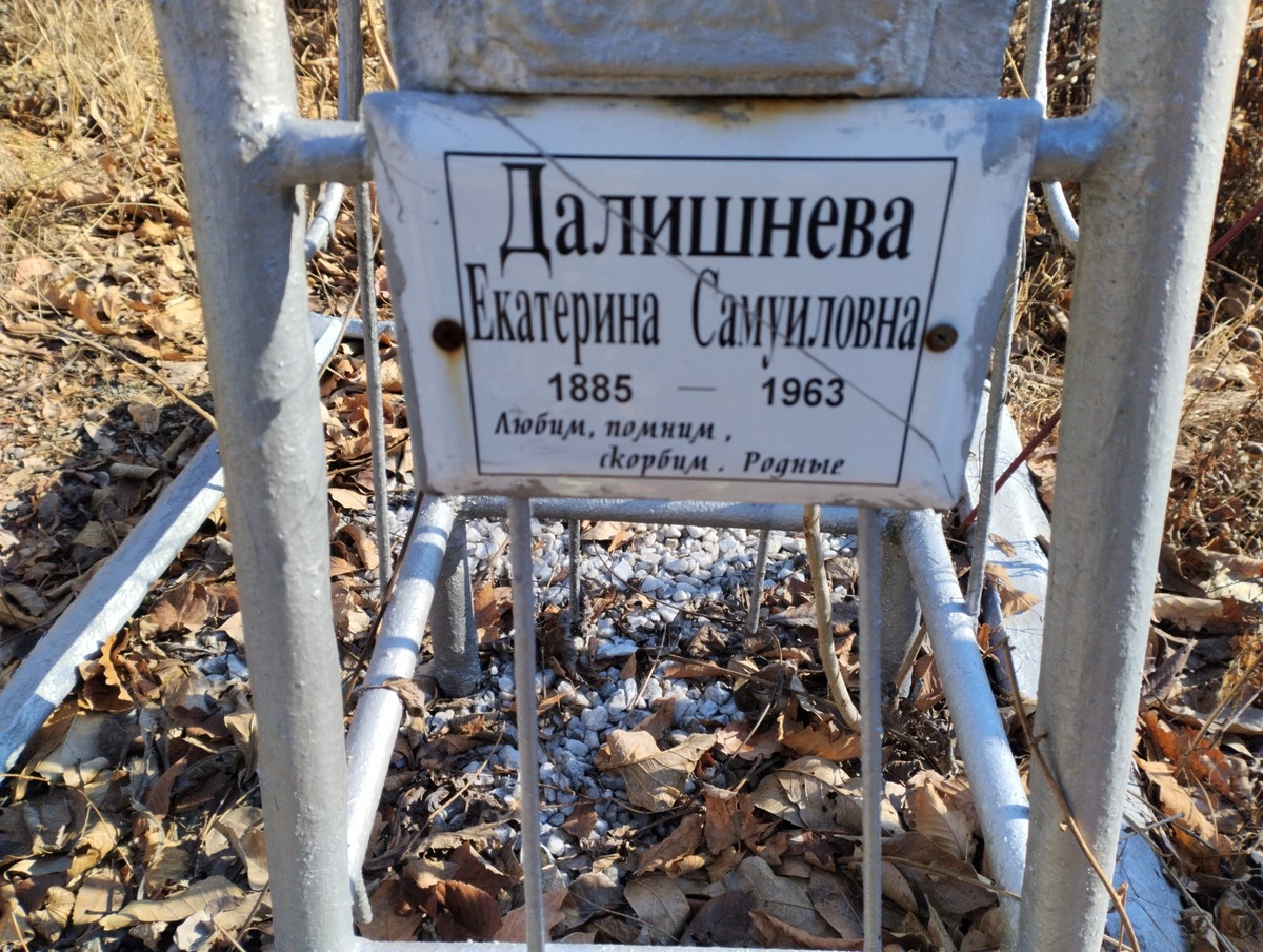 Далишева Екатерина Самуиловна