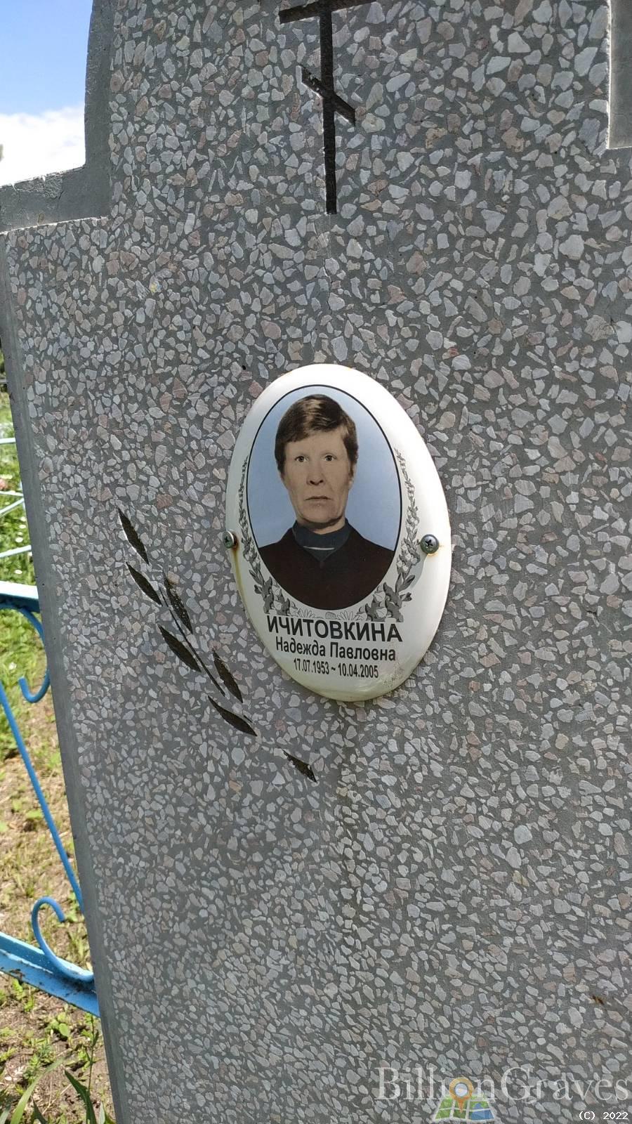 Ичитовкина Надежда Павловна