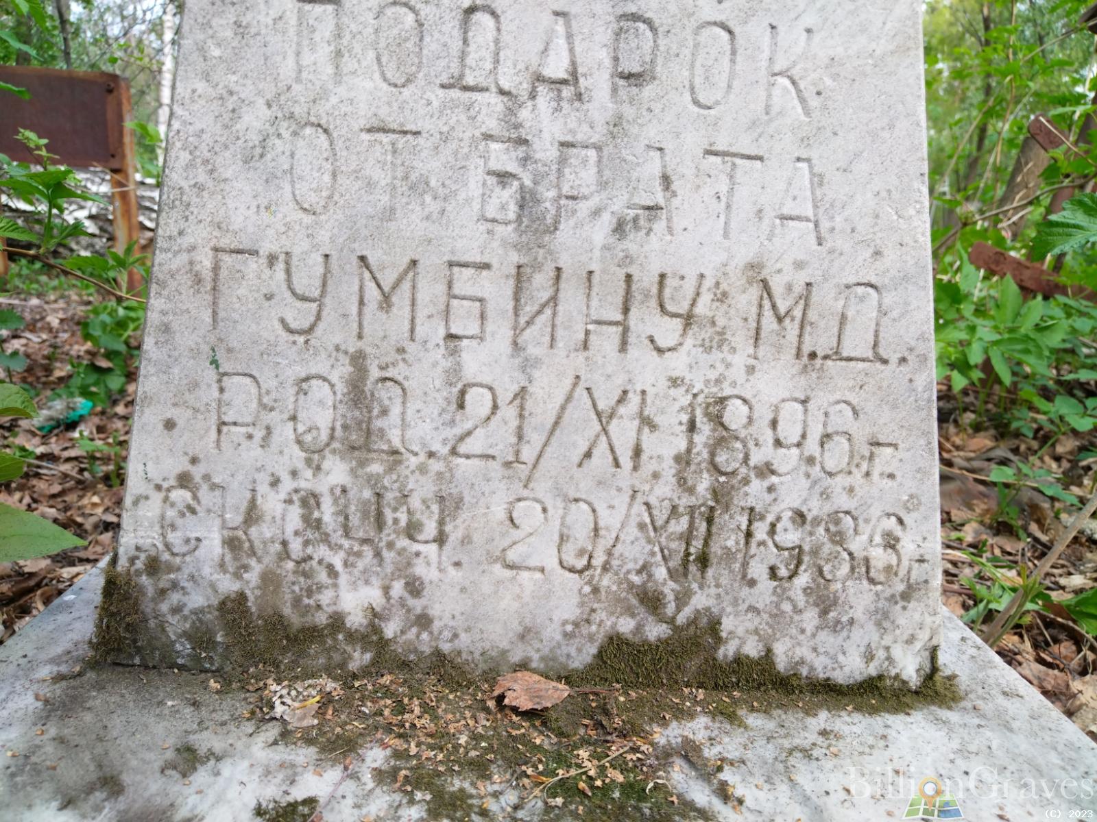 Гумбин М. Д.