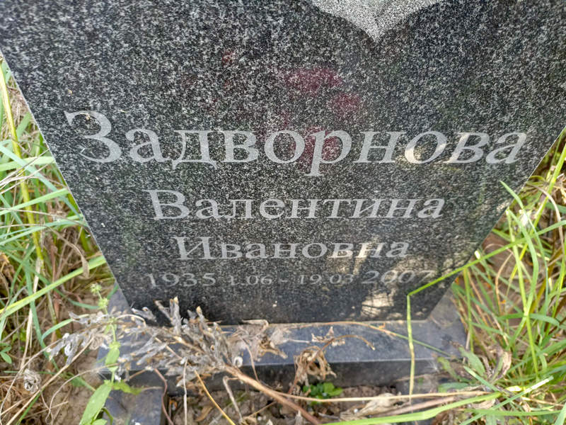 Задворнова