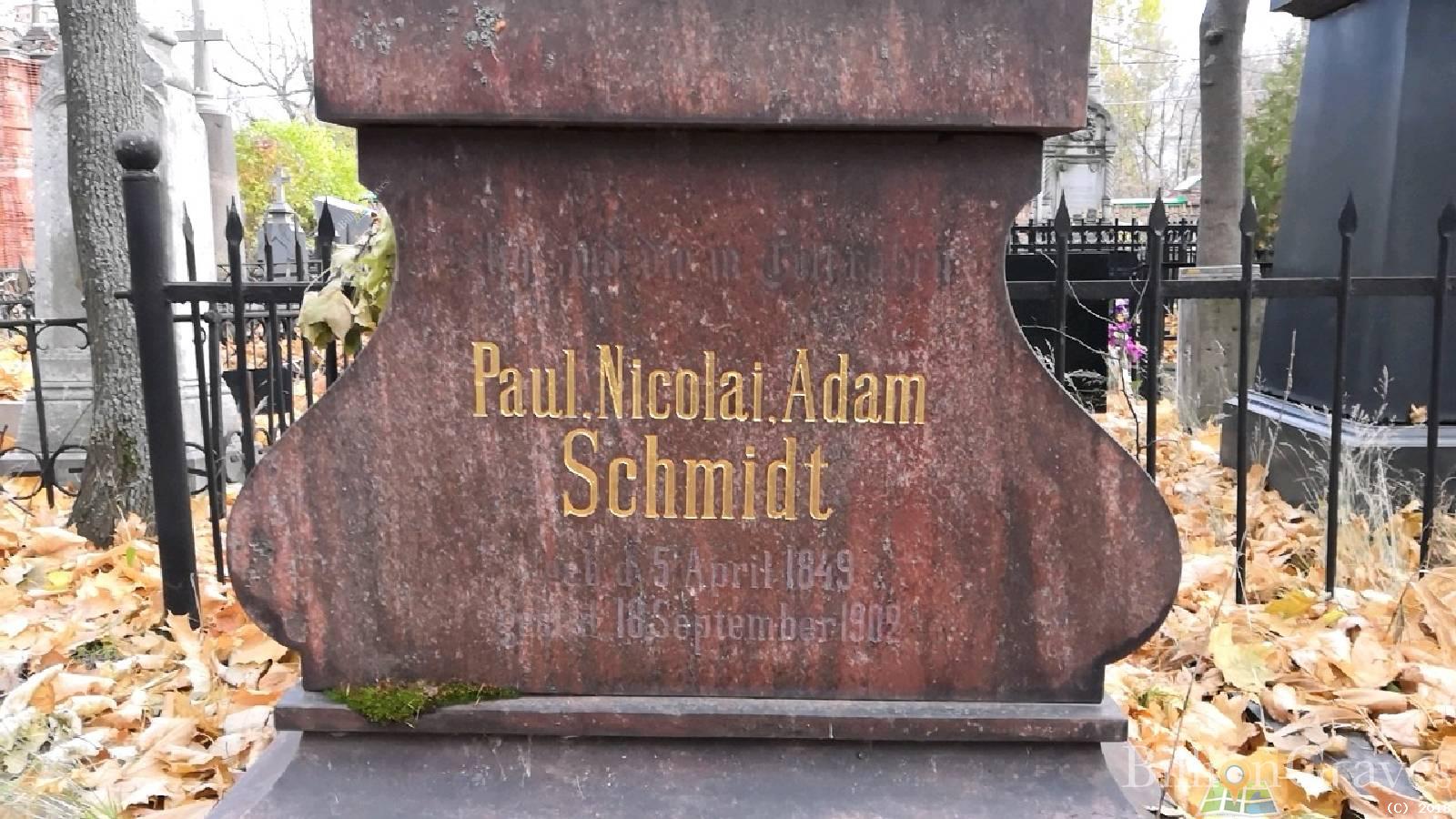 Schmidt Paul Nicolai