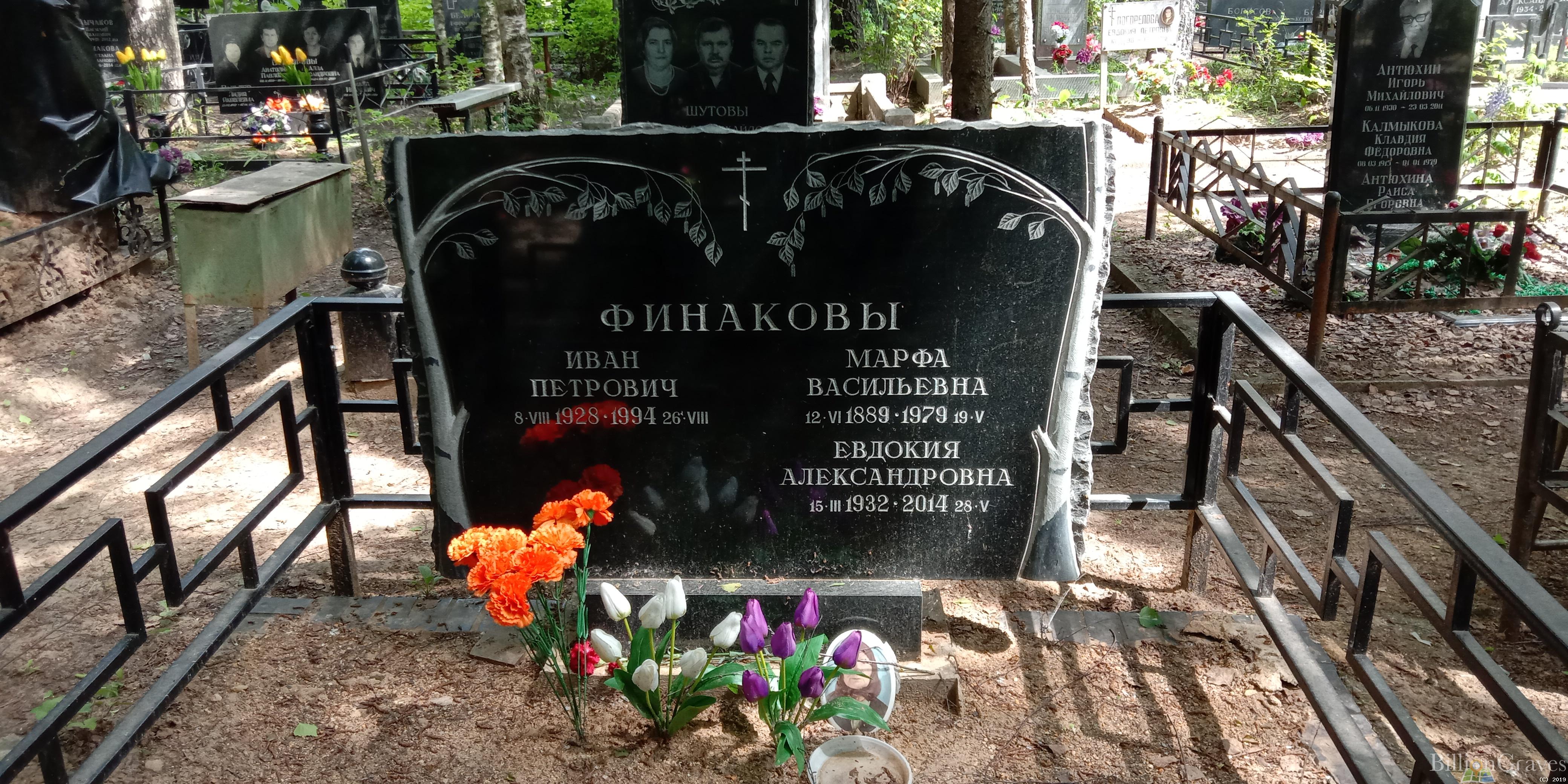 Финакова Евдокия Александровна