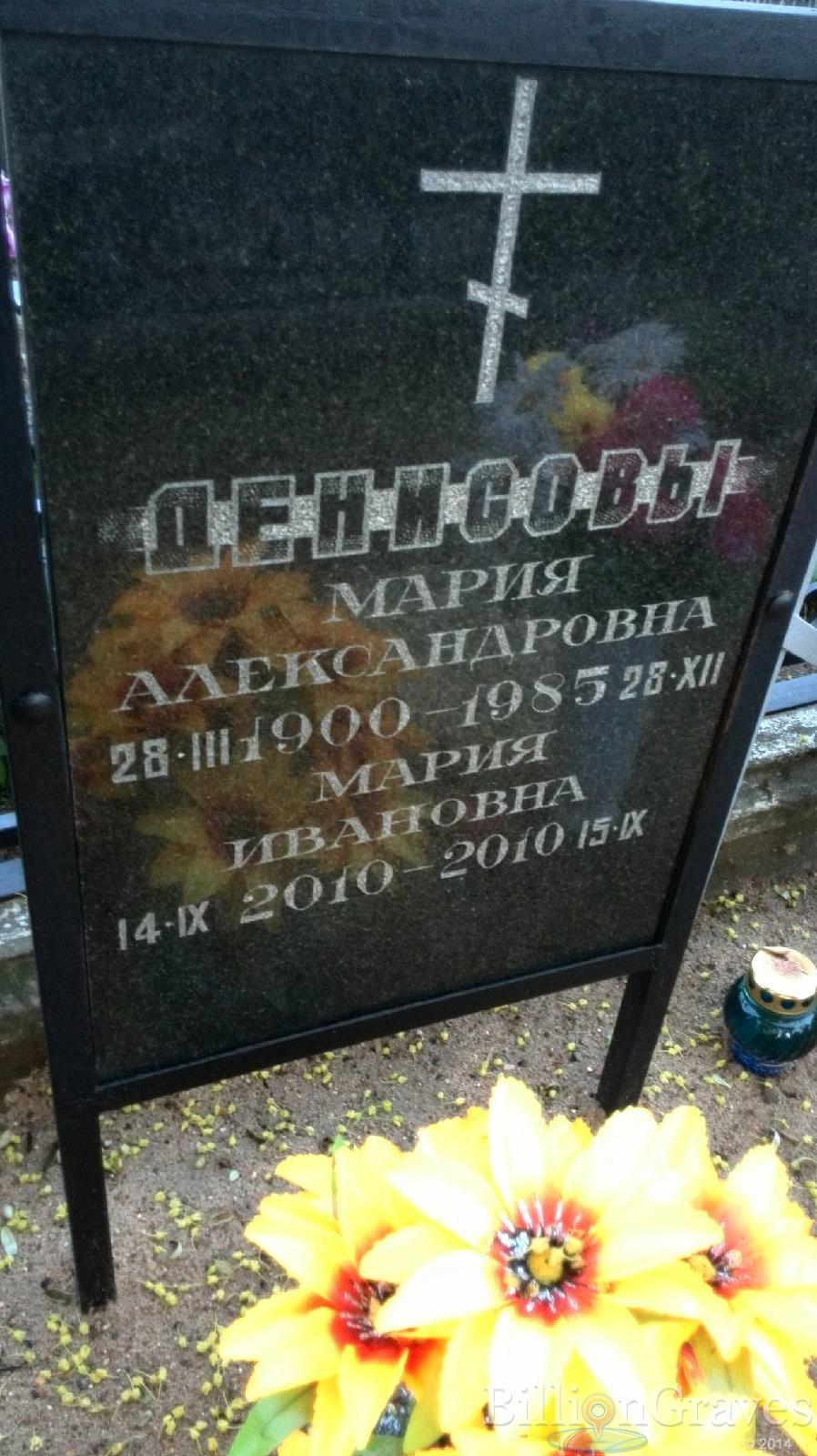 Денисова Мария Ивановна