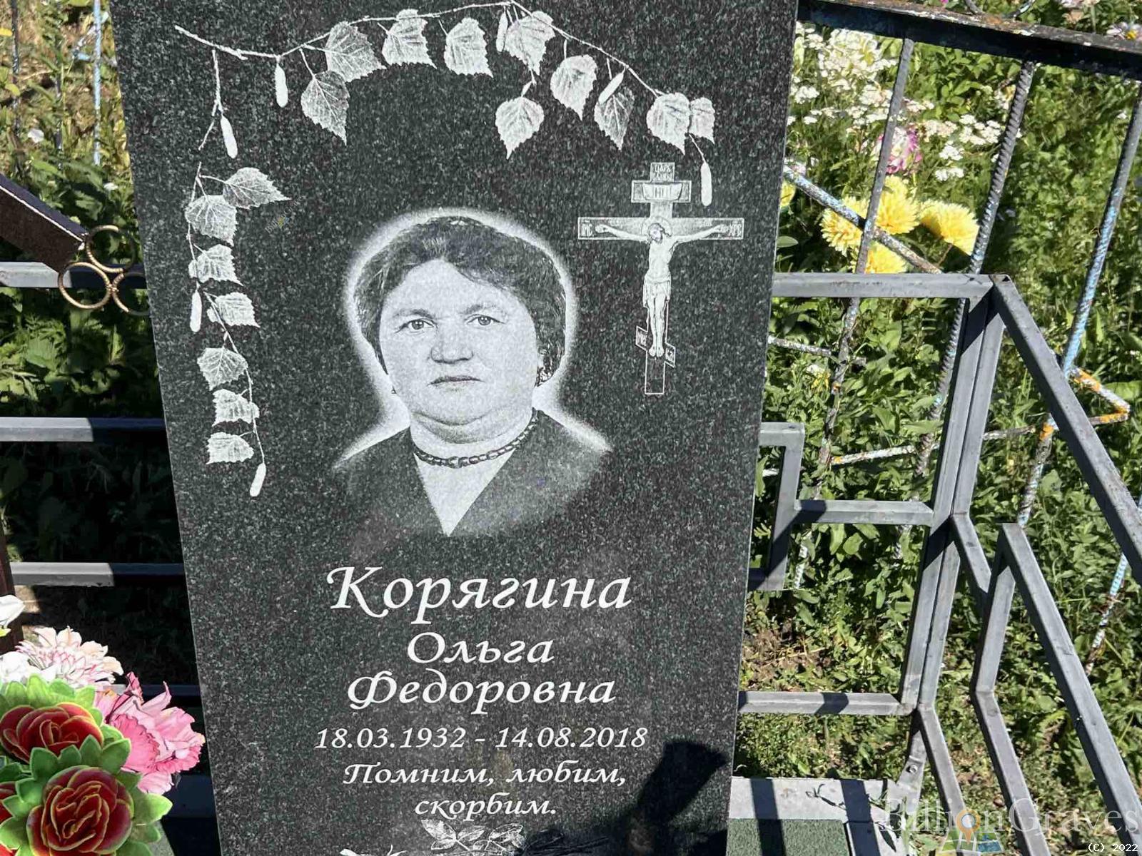 Корягина Ольга Федоровна