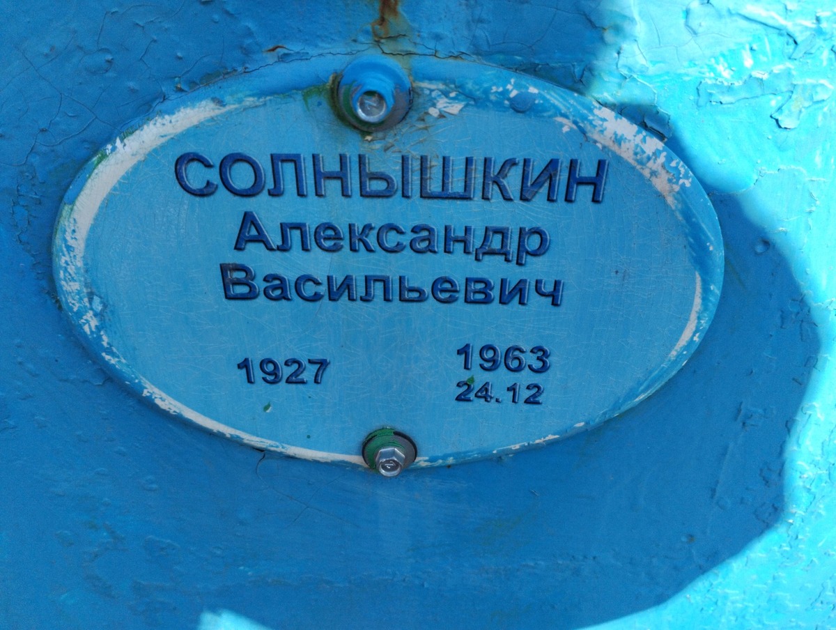 Солнышкин Александр Васильевич