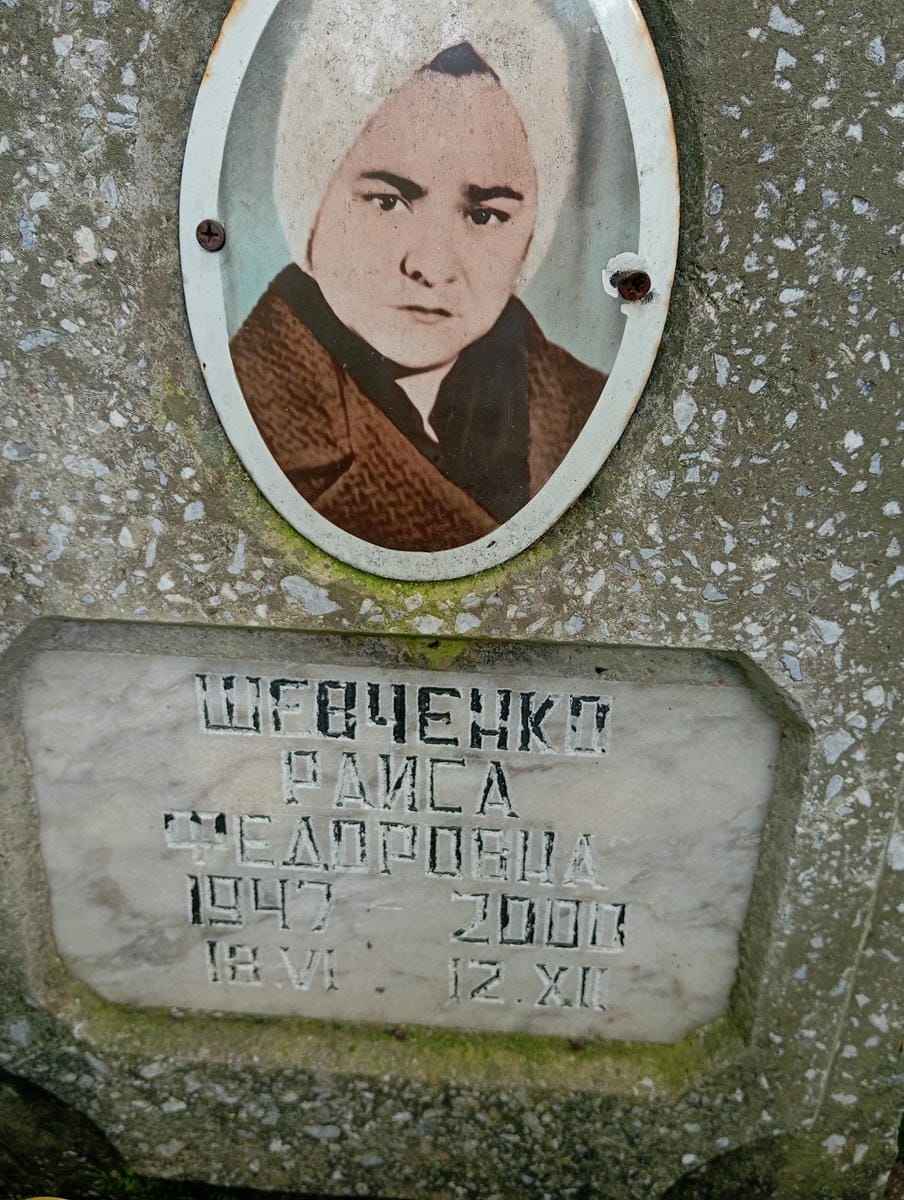 Шевченко Раиса Федоровна
