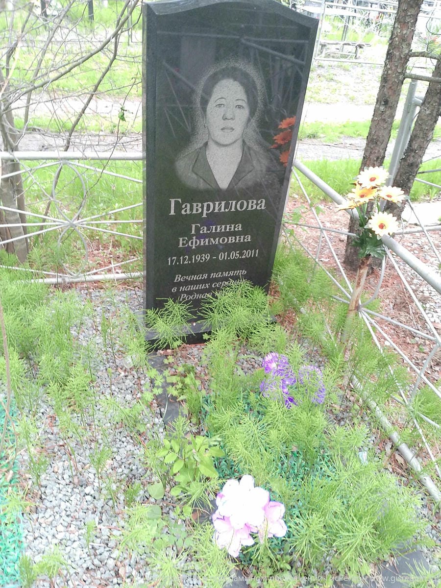 Гаврилова Галина Ефимовна