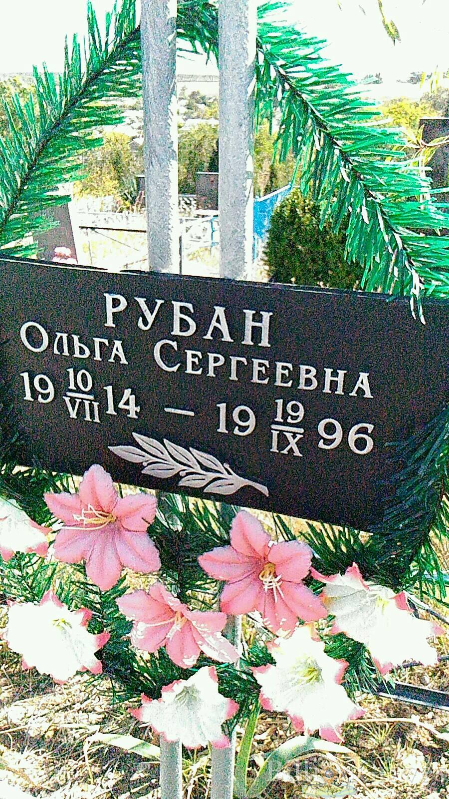 Рубан Ольга Сергеевна