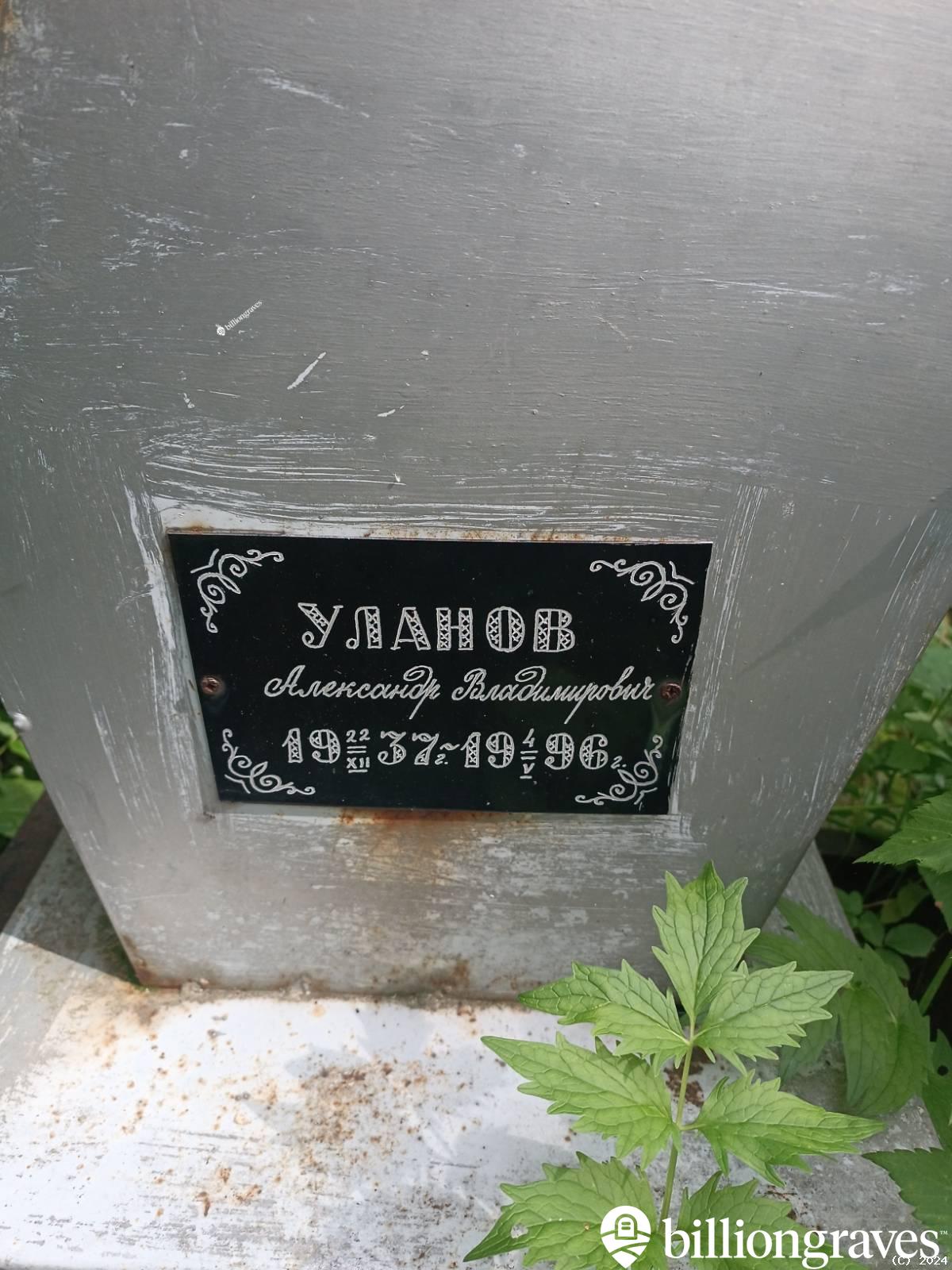 Уланов Александр Владимирович