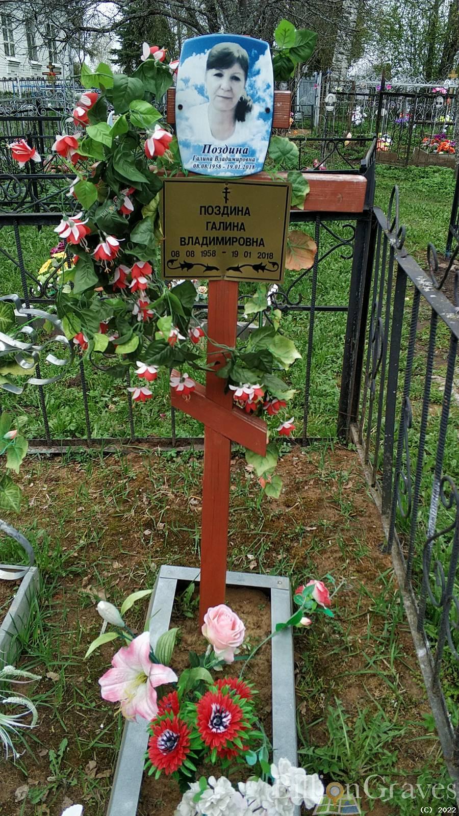 Поздина Галина Владимировна