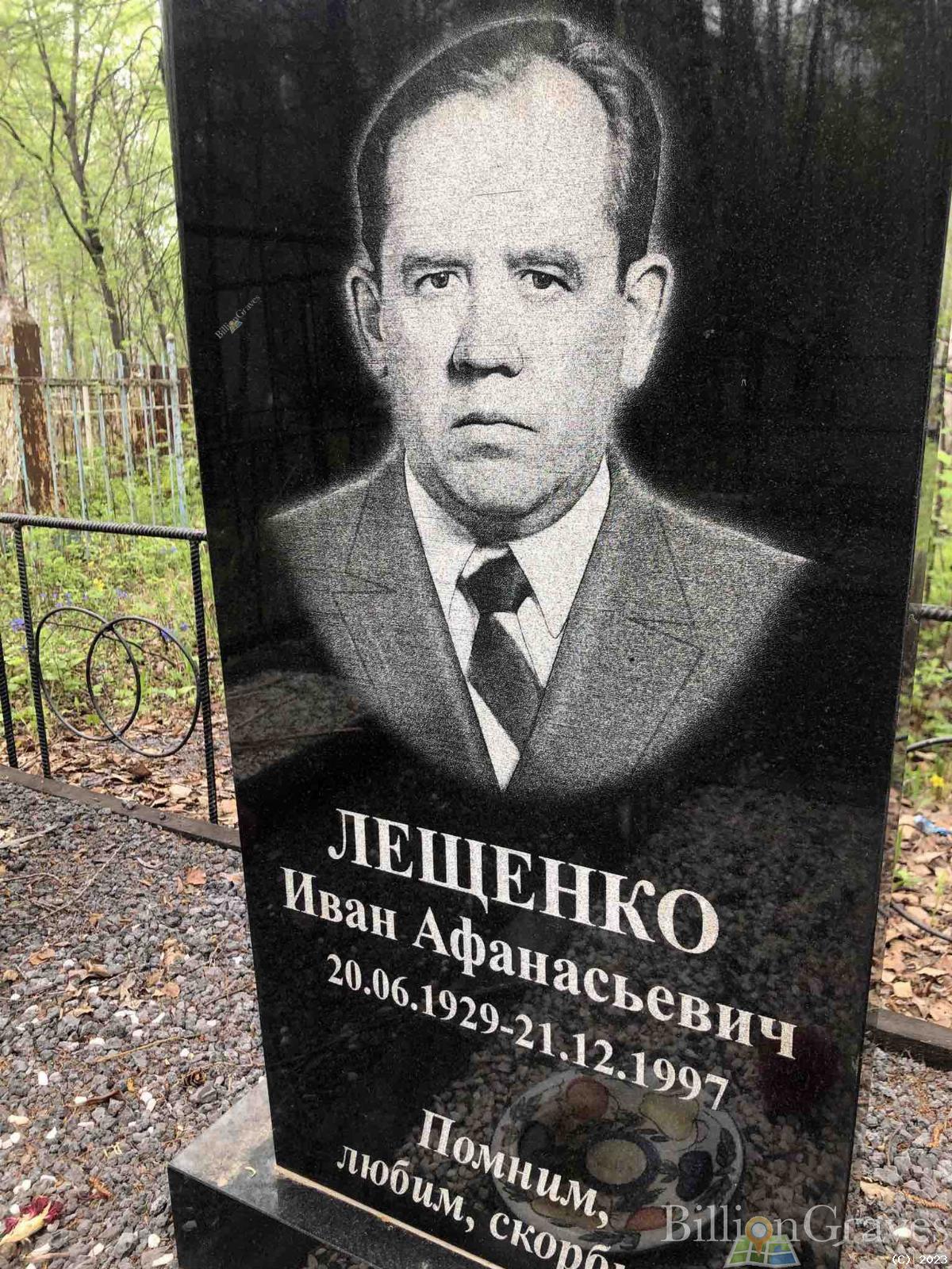Лещенко Иван Афанасьевич