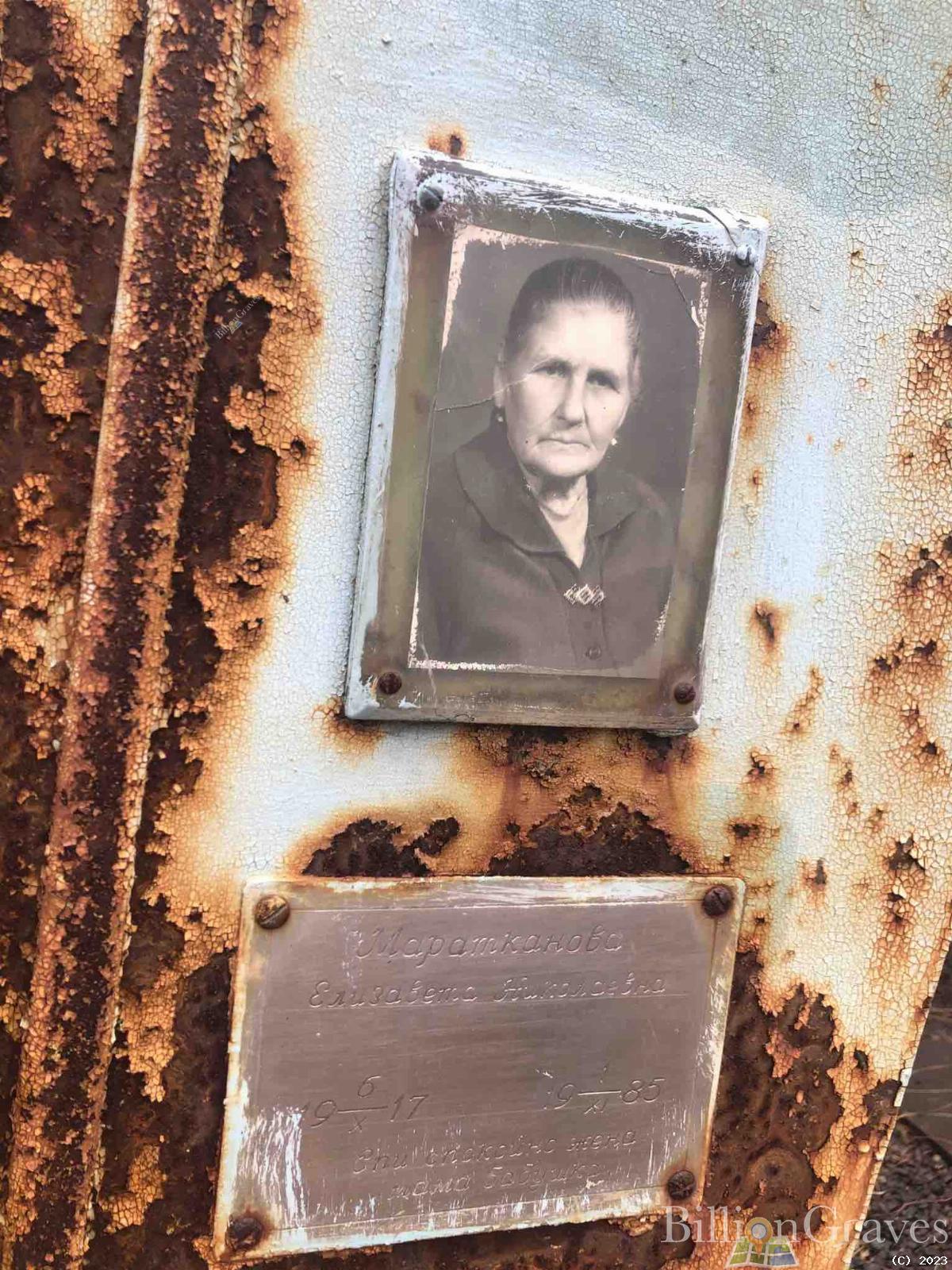 Маратканова Елизавета Николаевна