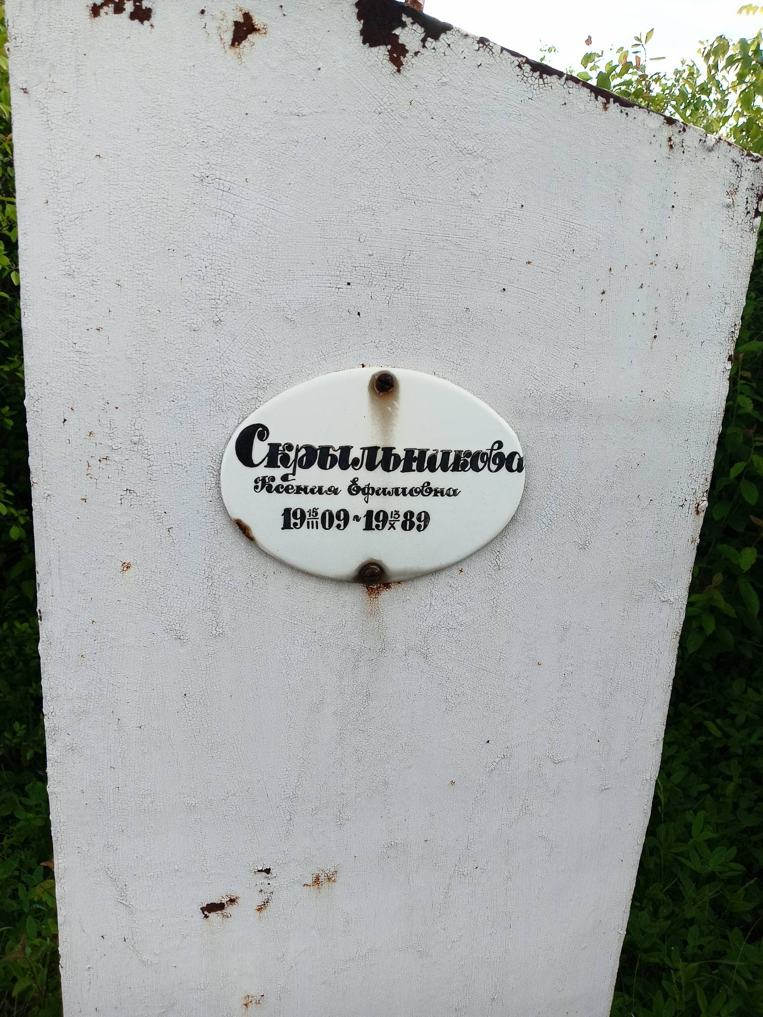 Скрыльникова Ксения Ефимовна