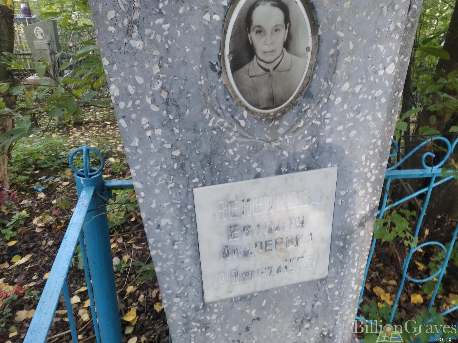 Венецкова Евдокия Андреевна