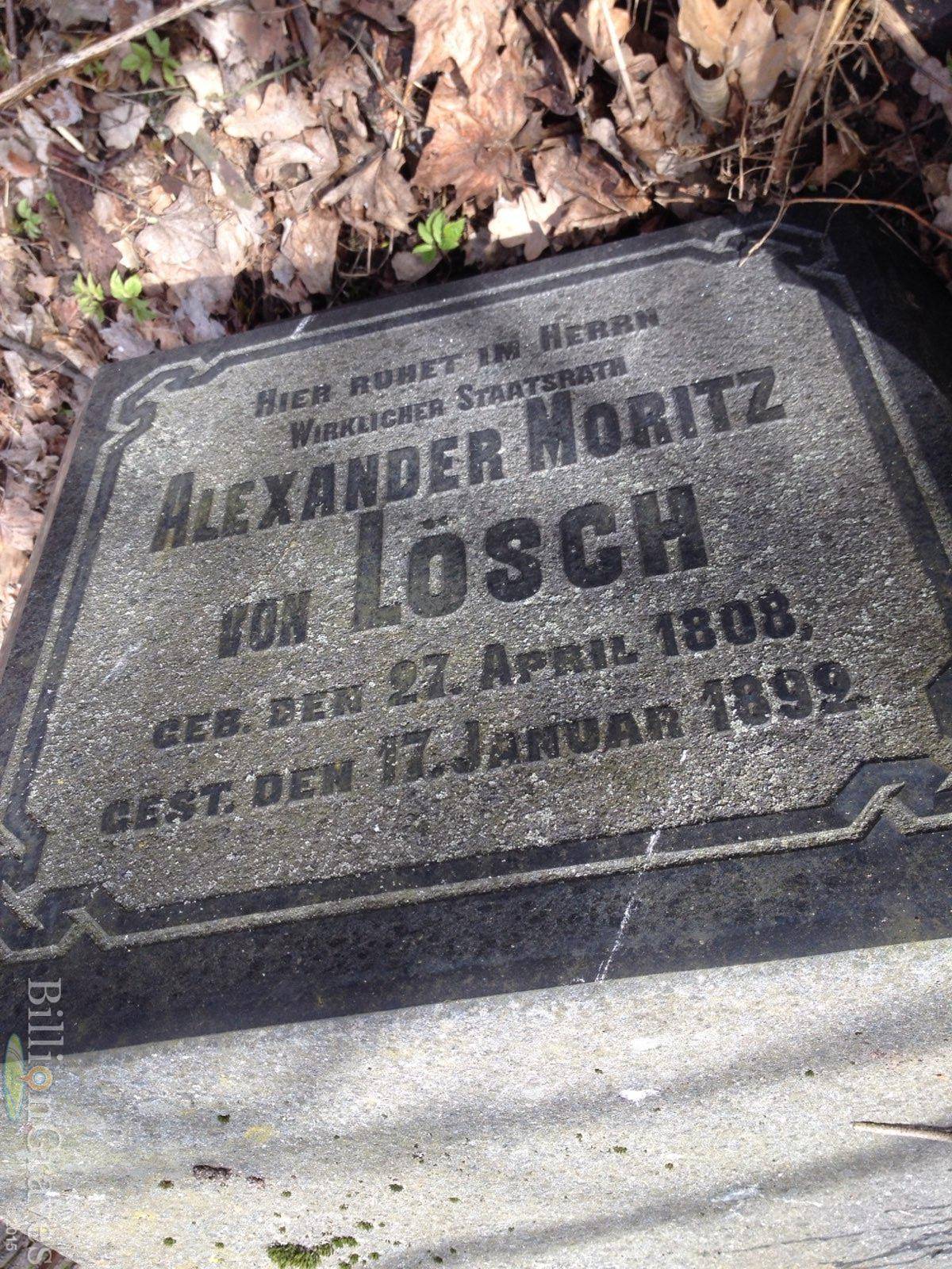 von Lösch Alexander Moritz