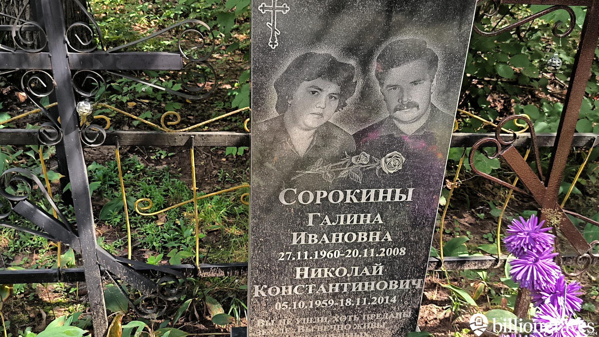 Сорокина Зинаида Николаевна