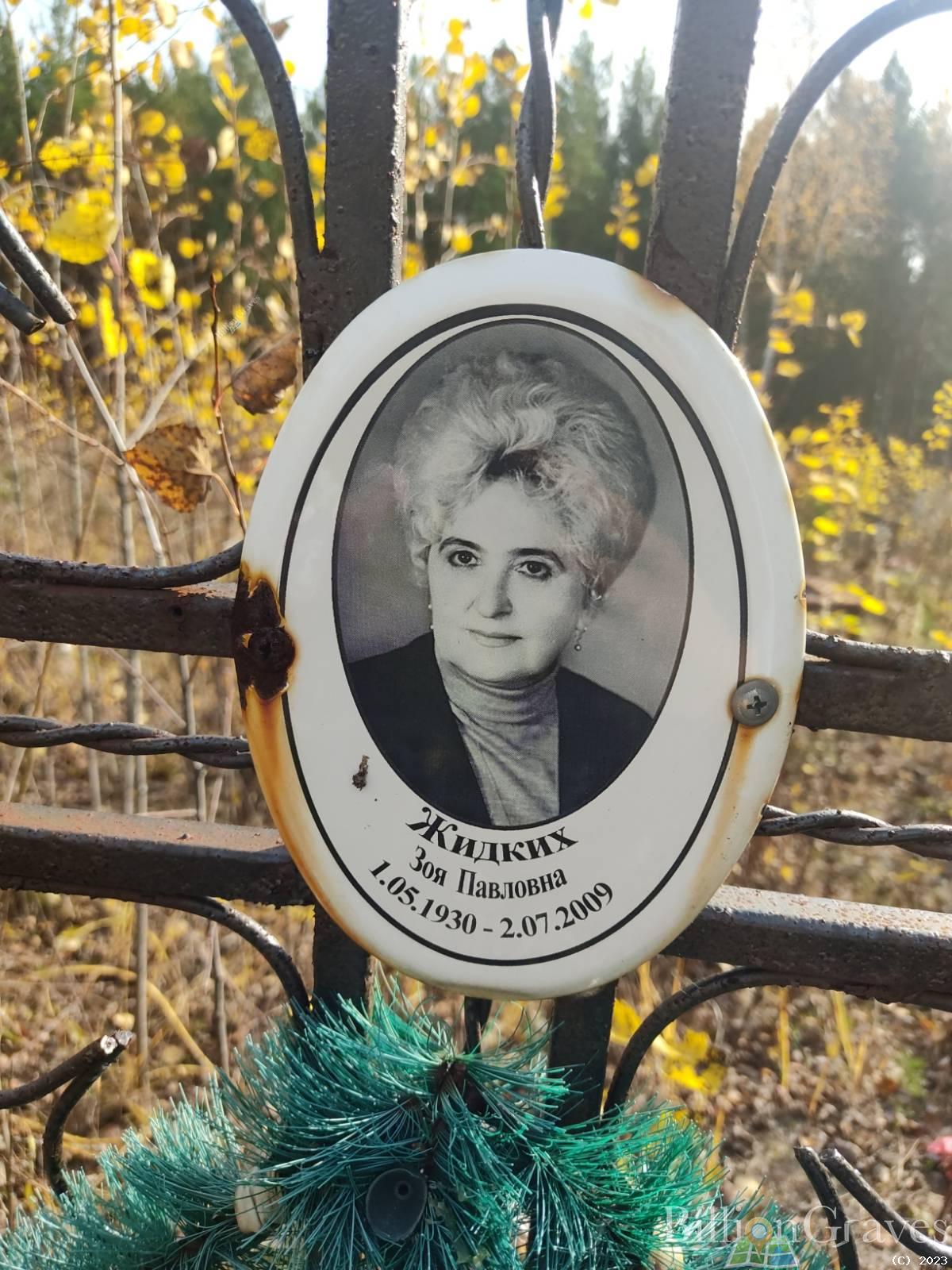 Жидких Зоя Павловна