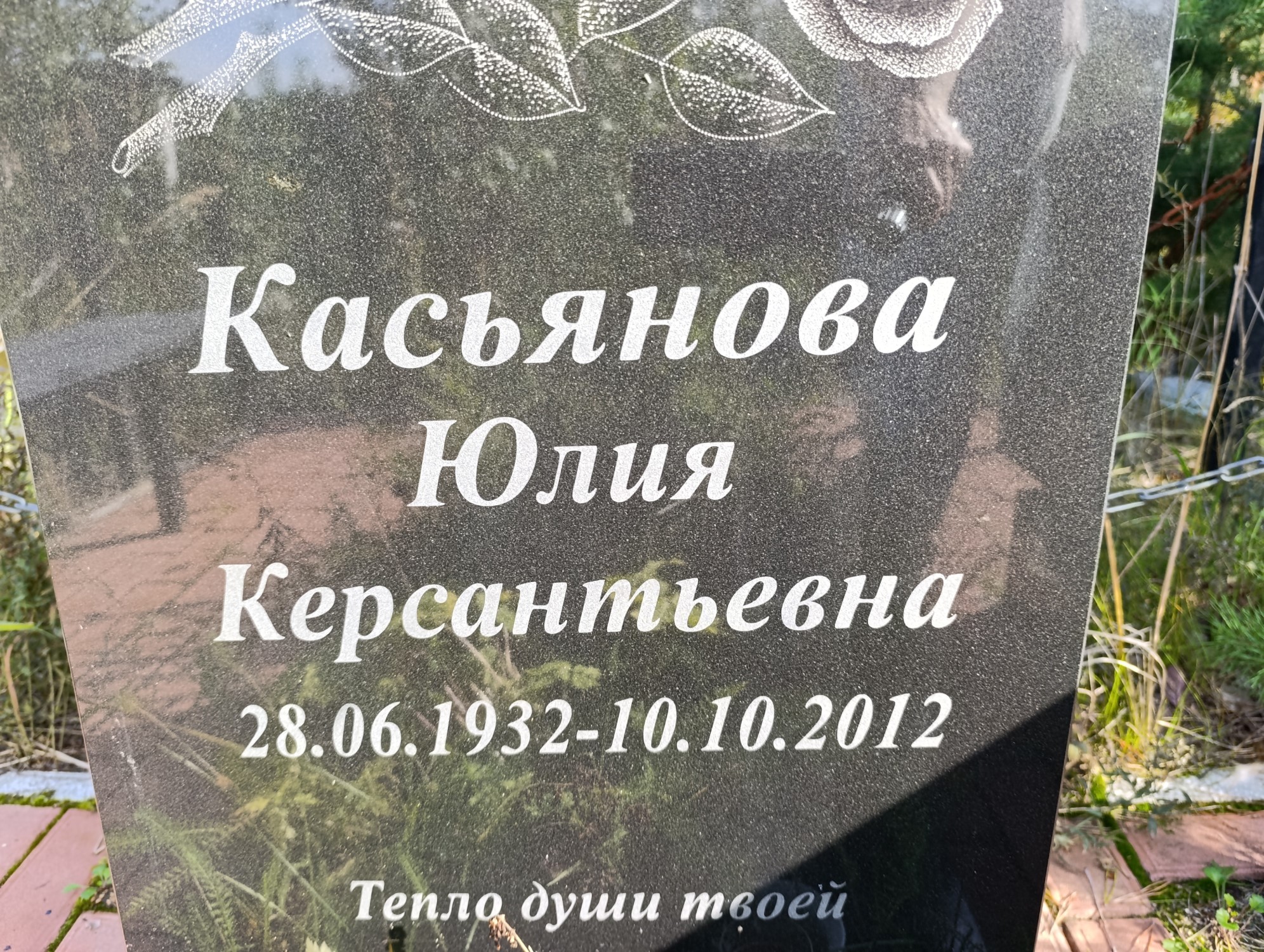 Касьянова Юлия Керсантьевна