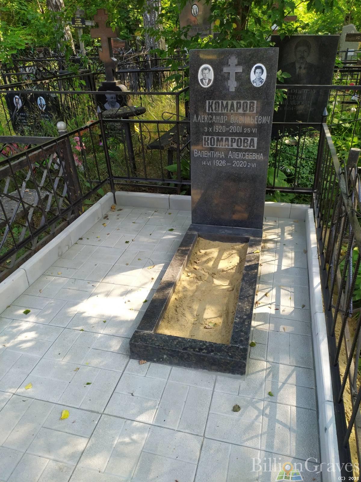 Комарова Валентина Алексевна