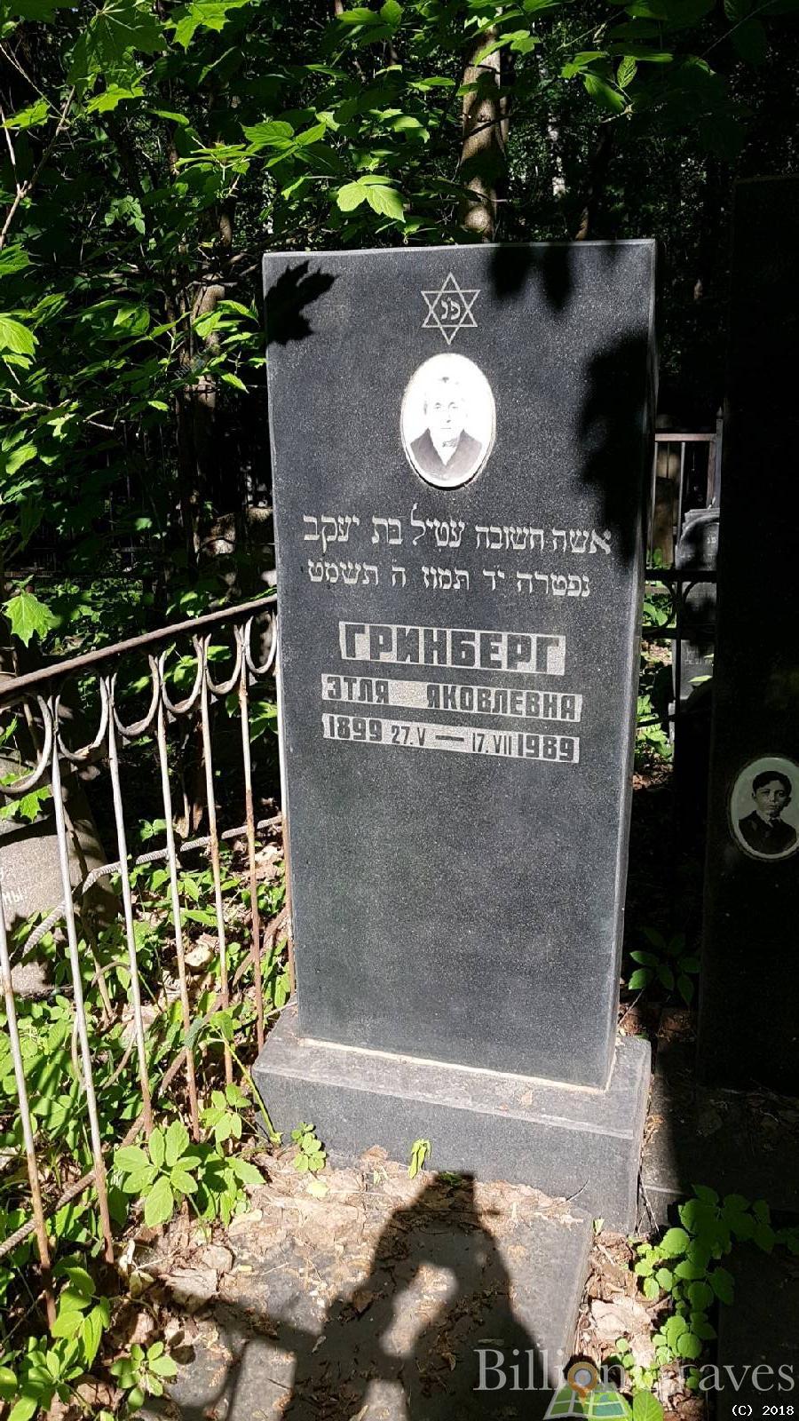Гринберг Этля Яковлевна