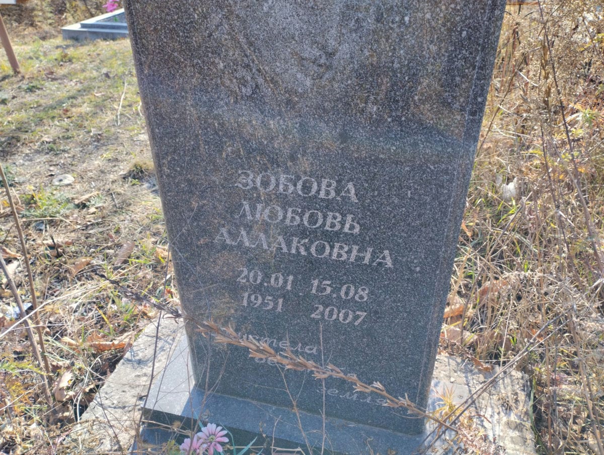 Зобова Любовь Аллаковна