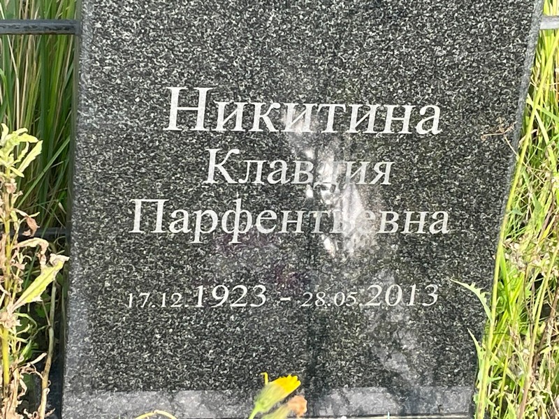 Никитина